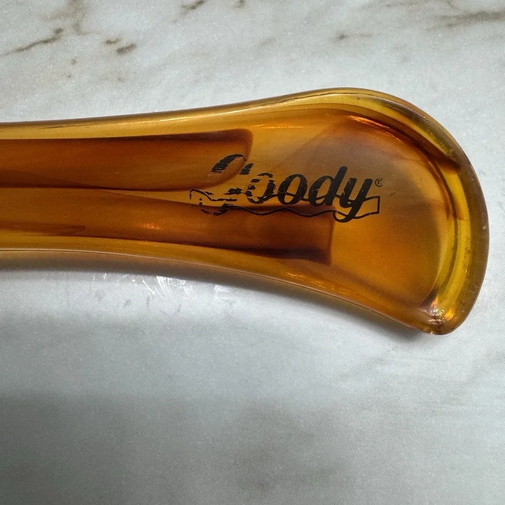 Vintage GOODY Light‎ Brown Hair Comb 6' Brown Made In USA